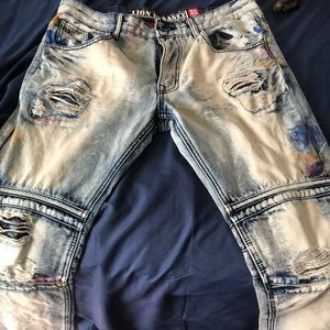 Men’s Biker fashion jeans